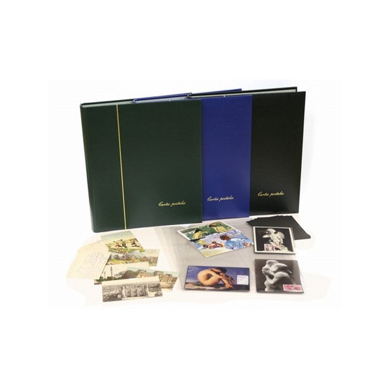 Album Yvert garni pour ranger 150 cartes postales.