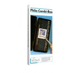 Odontomètre de précision Phila-Combi-Box pour timbres-poste.