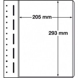 Feuilles neutres LB Leuchtturm à 1 compartiment 205 x 293 mm.