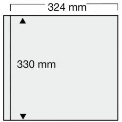 Feuilles blanches SAFE 6030 pour document grand format.