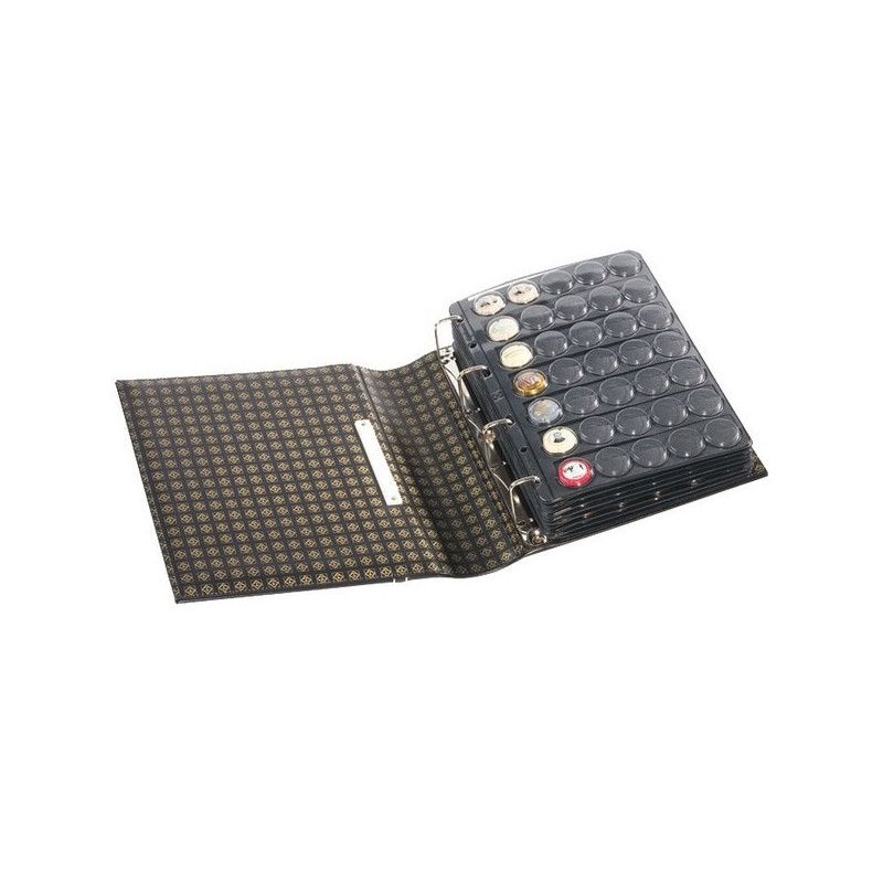 Album FUTURA CHAMP' Pour Capsules De Muselet De Champagne - Reliure Grande Capacité 29x31,5 Cm
