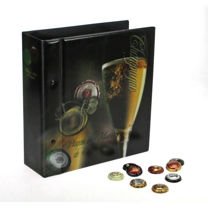Album grand format pour capsules de Champagne chez philarama37