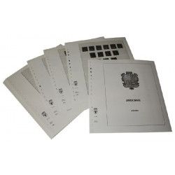 Feuilles pré imprimées Lindner-T Andorre Français 1931-1971.