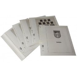 Feuilles préimprimées Lindner-T Danzig 1920-1939.