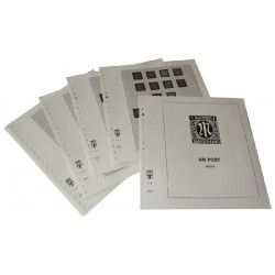 Feuilles préimprimées Lindner-T Allemagne poste spéciale AM 1945-1946.