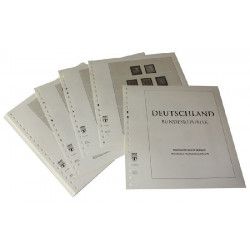 Feuilles préimprimées Lindner-T République Fédérale Allemagne complet 1949-2024.