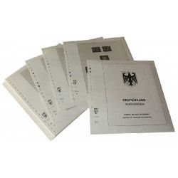 Feuilles préimprimées Lindner-T République Fédérale Allemagne 1970-1979.