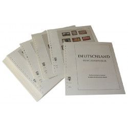 Feuilles préimprimées Lindner-T République Fédérale Allemagne 1990-1994.