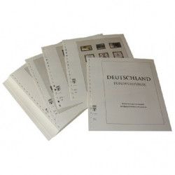 Feuilles préimprimées Lindner-T République Fédérale Allemagne 2000-2004.