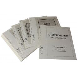 Feuilles préimprimées Lindner-T Allemagne Pages-Souvenirs 1989-2004.