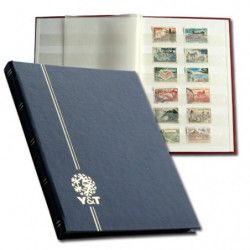 Classeur Perfecta petit modèle 32 pages blanches pour timbres-poste.