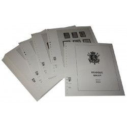 Feuilles pré imprimées Lindner-T Belgique 1998-2003.