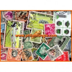 Kenya timbres de collection tous différents.
