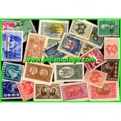 Lituanie timbres de collection émis avant 1940.