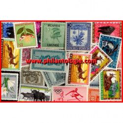 Ruanda Urundi timbres de collection tous différents.