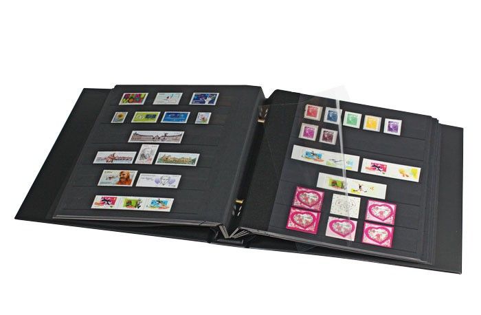 Feuilles mobiles à 6 bandes pour Album timbre-poste Lindner. - Philantologie