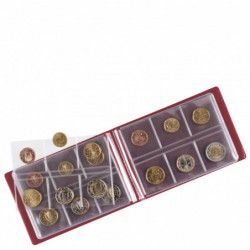 Album numismatique de poche COLOR pour 48 monnaies.