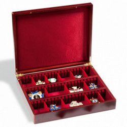 Coffret modulable Vario pour divers objets de collection.