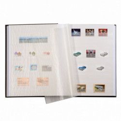 Classeur Comfort 32 pages blanches pour timbres.