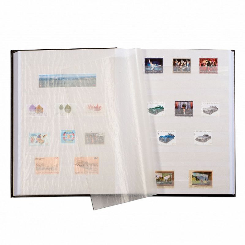 Classeur Comfort 32 pages blanches pour timbres.