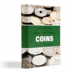 Album de poche illustré pour 48 monnaies de collection.