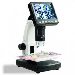 Microscope digital avec écran LCD, grossissement 500 fois.