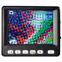 Microscope digital avec écran LCD, grossissement 500 fois.