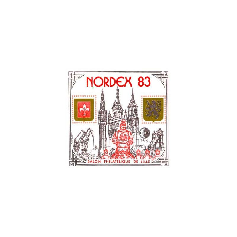 Bloc C.N.E.P. N°4 Nordex 1983 neuf**.