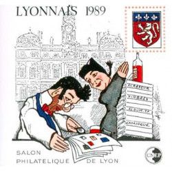 Bloc C.N.E.P. N°10 Lyonnais 1989 neuf**.