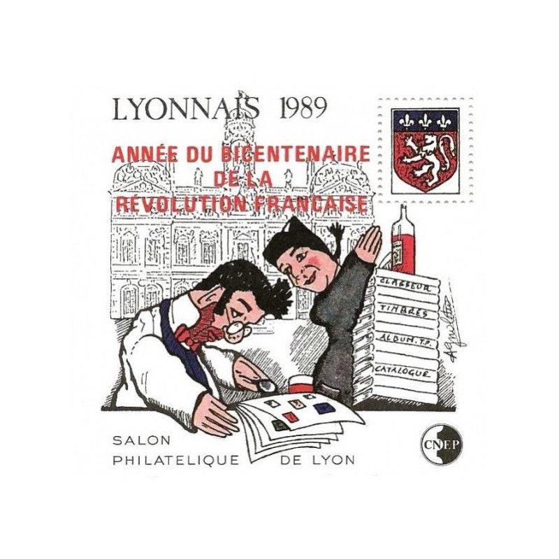 Bloc C.N.E.P. N°11 Lyonnais 1989 bicentenaire neuf**.