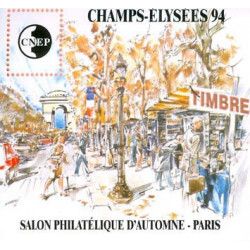 Bloc C.N.E.P. N°19 Champs-Elysées 1994 neuf** TB.