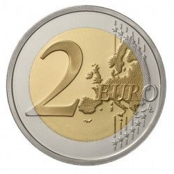 Capsules rondes pour pièces de 2 euros commémoratives.