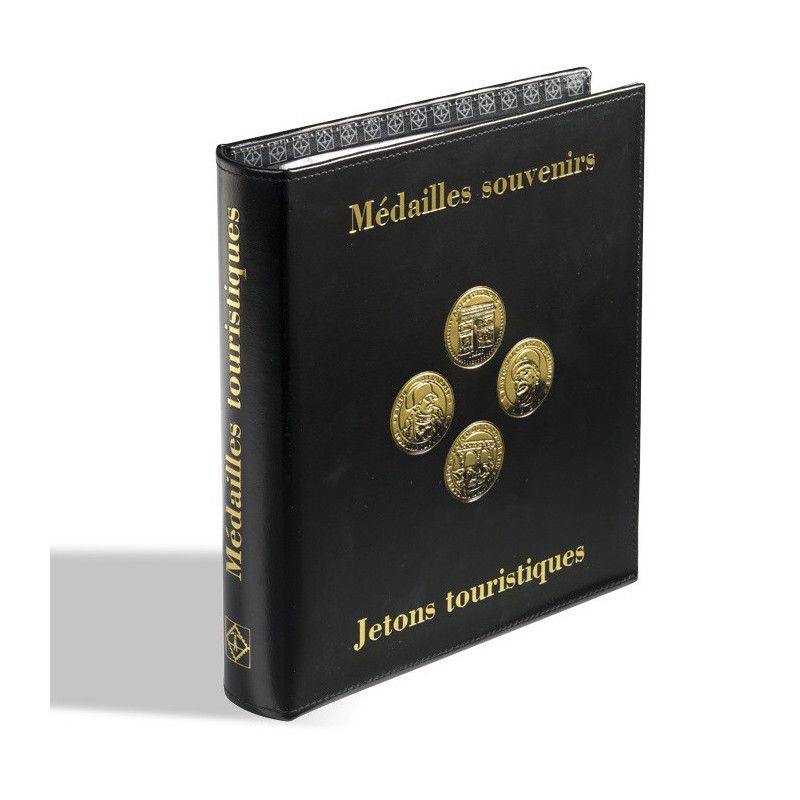 Arthus... Album OPTIMA LEUCHTTURM pour 75 médailles Ø42mm Monnaie de Paris 
