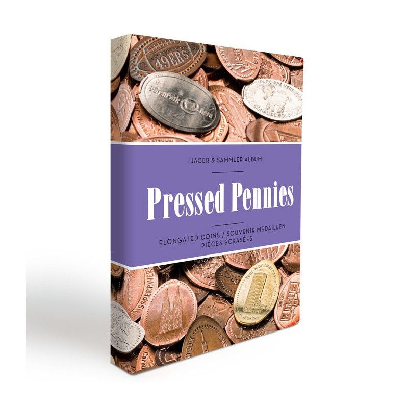 Album de poche pour 48 Pressed Pennies (pièces écrasées).