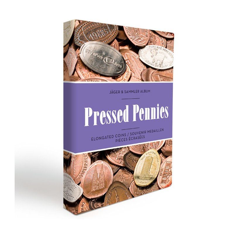 Album de poche pour ranger 48 pressed pennies.