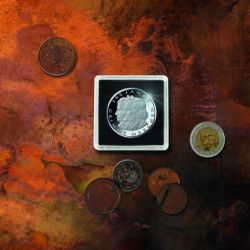 Capsules Quadrum Intercept 26mm pour monnaies 2 euros commémoratives.