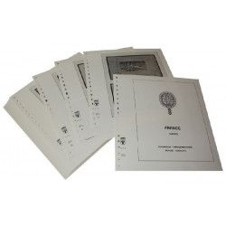 Feuilles préimprimées Lindner-T France blocs C.N.E.P 1980-2022.