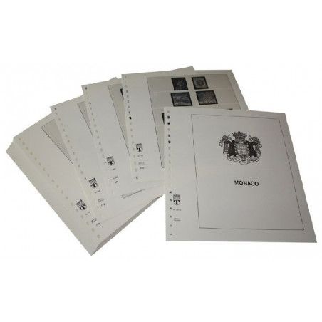 Album De Timbres Lindner - Thème MONACO - Période 1992 - Avec Son étui - Très Bon état