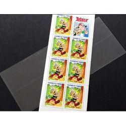 Pochettes double soudure 186 x 72 mm pour carnet Astérix.