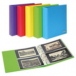 Album Publica M Color Lindner pour cartes postales, photos.