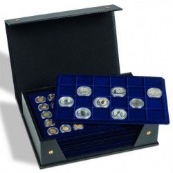 Coffret Tablo pour 10 plateaux numismatiques Leuchtturm.