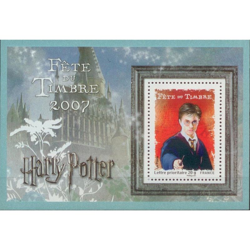 Bloc-feuillet de timbre N°106 Harry Potter neuf**.