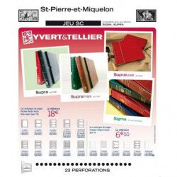 Intérieur SC Yvert timbres de  Saint Pierre et Miquelon 2006-2009.