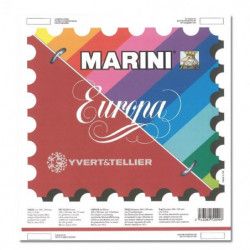 Jeux à bandes Marini France timbres colis postaux 1892-1960.