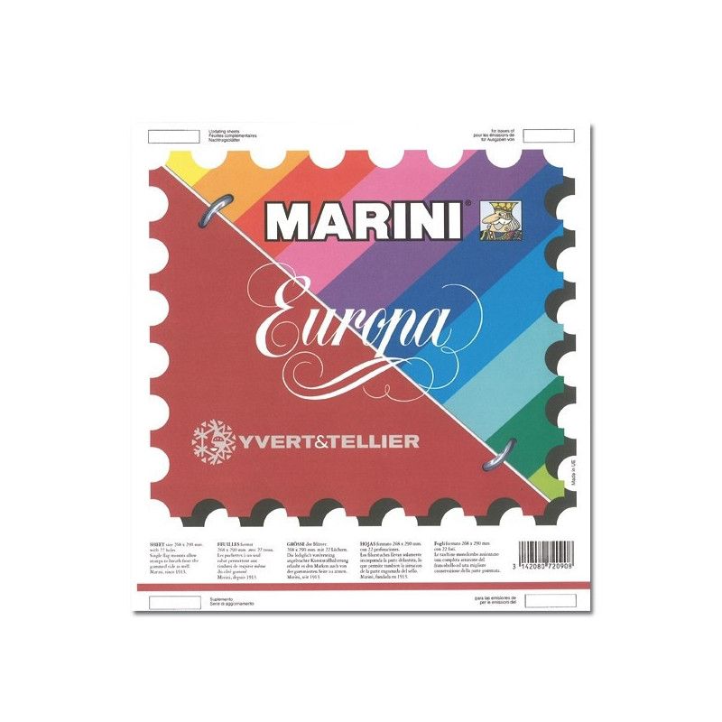 Jeux à bandes Marini France timbres colis postaux 1892-1960.