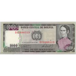 Bolivie 3 billets de banque neufs.