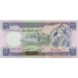 Syrie 3 billets de banque neufs.