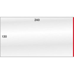 Gaines de protection 240 x 130 mm pour mini feuillets.