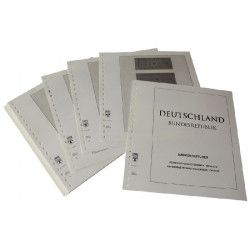 Feuilles préimprimées Lindner-T Allemagne Carnets 2014-2024.