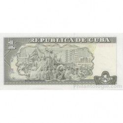 Cuba 5 billets de banque neufs.